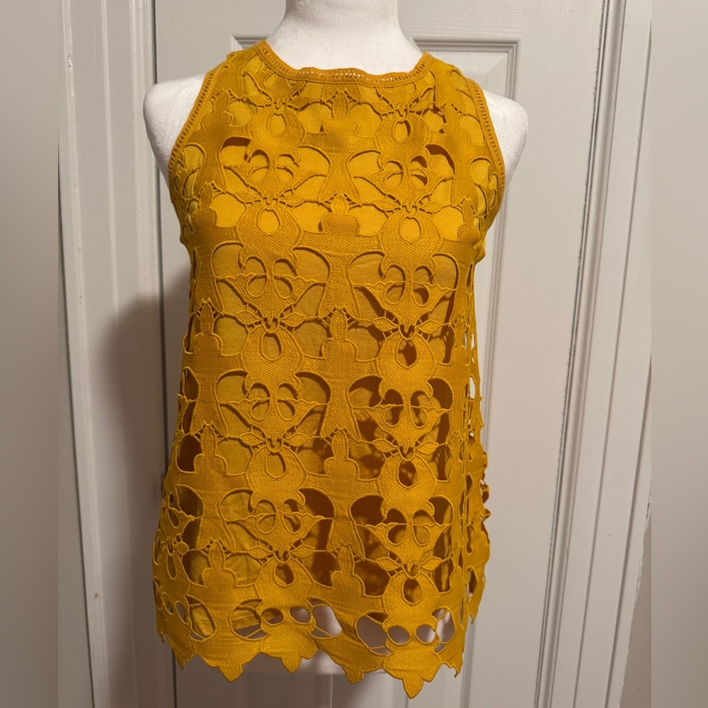 Yellow top for women